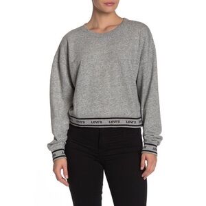 LEVI’S Logo Trim Sweatshirt